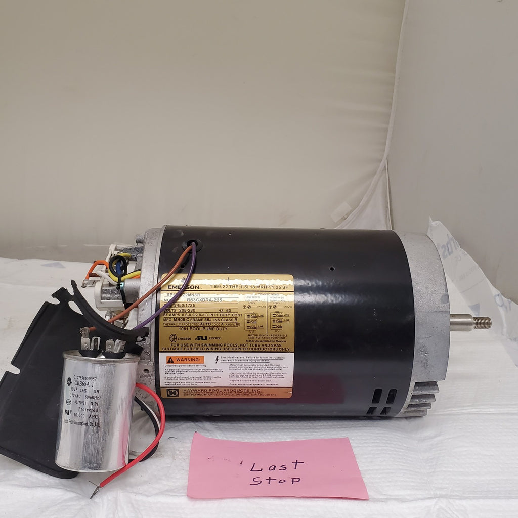 Hayward Emerson R63cxdra-235 Swimming Pool Pump Motor With Hot Tubs Spas