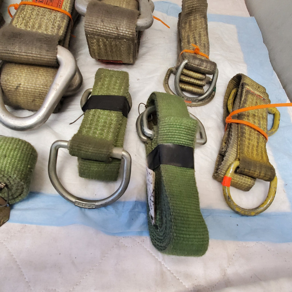 USED Adjustable Cam Buckle Tie Down Cargo Lashing Travel Strap Lot