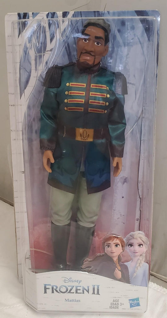 Disney Store Frozen 2 Lieutenant Mattias Fashion Doll With Removable Shirt