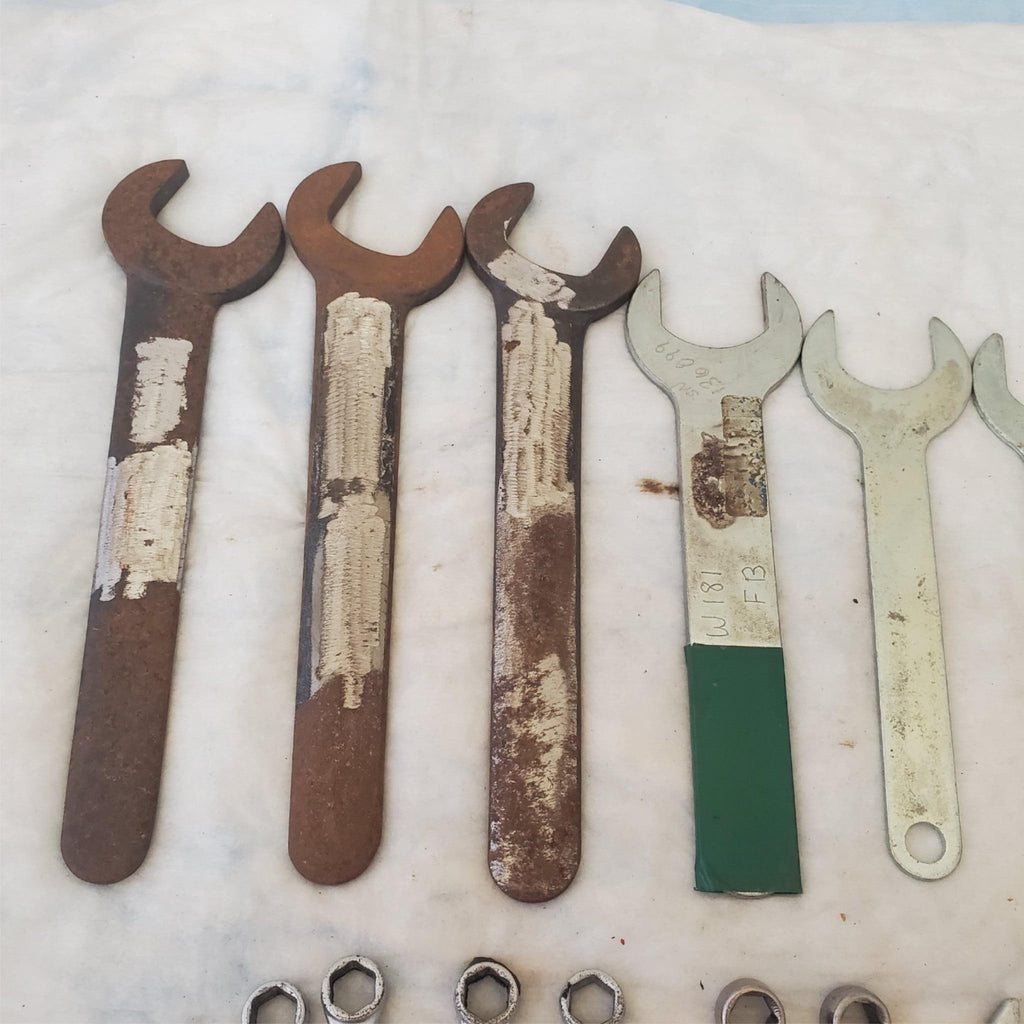 Lot of 20 Various Brand Assorted Size Wrenches Hand Tools LOT 357