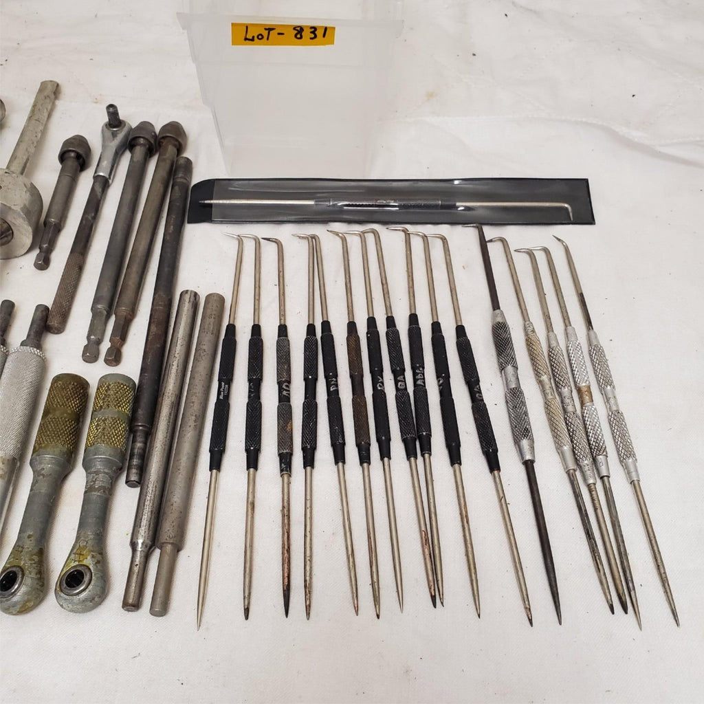 Lot of Assorted Precision Pin Vise Set and Hook Pick Tool LOT-831