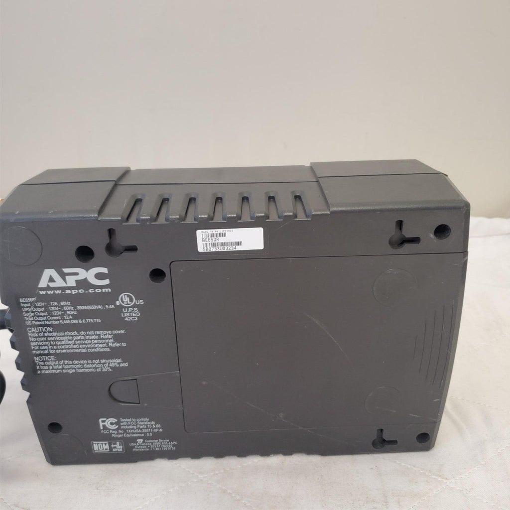 APC Back Up UPS ES 650 120V BE650R Surge Protected #14 (NO BATTERY INCLUDED)