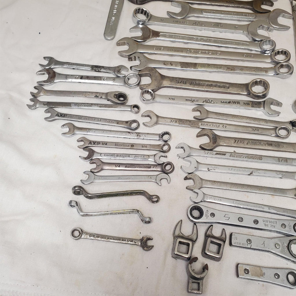 Lot of Assorted Matco, Kobalt, Armstrong and more Wrenches Set LOT-356