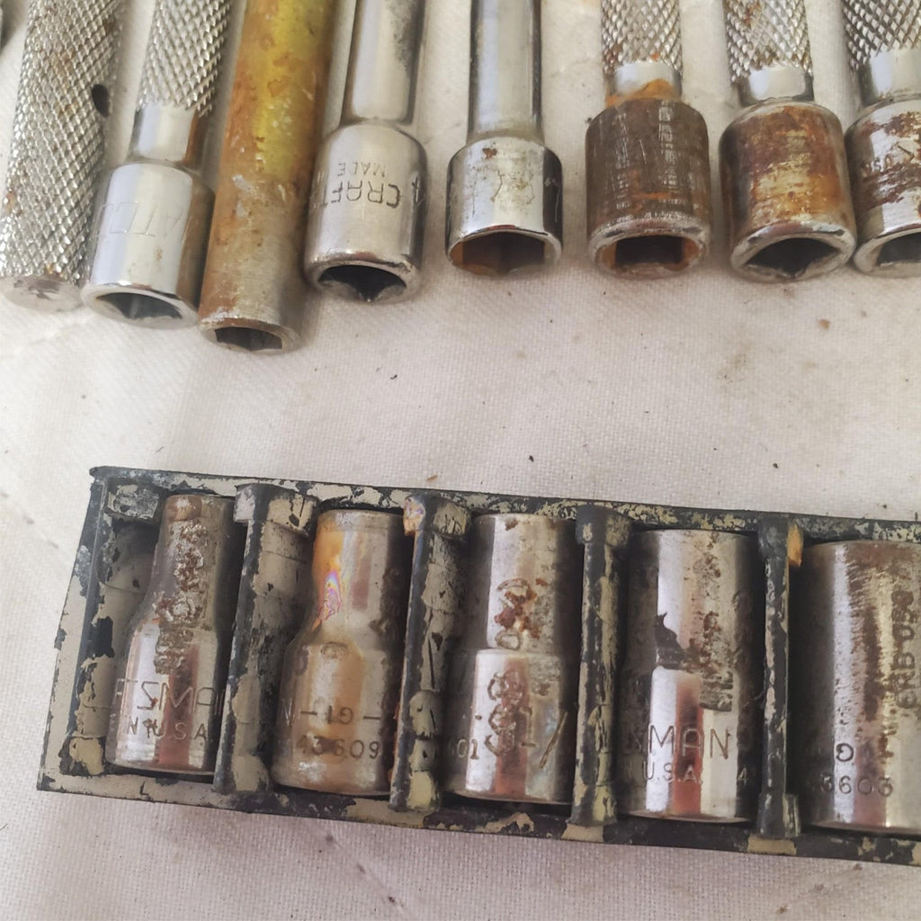 Mixed Lot of Craftsman Hand Tool & Wrench / Proto Wobble Socket Extension Set