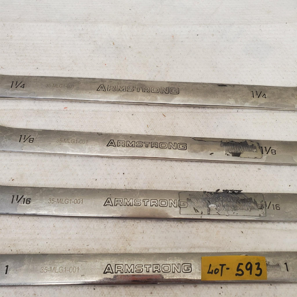 Lot of Assorted Armstrong Combination Box Wrenches LOT 593