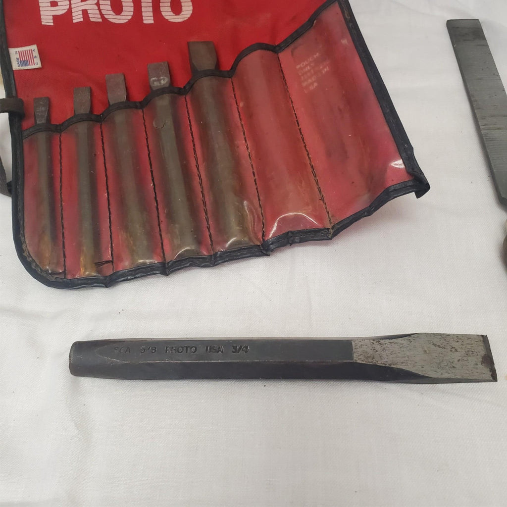 Stanley Proto Cold Chisel Set with Flat File LOT-222