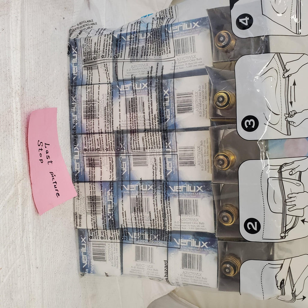 Lot of SATCO & VARILUX Assorted Light Bulbs