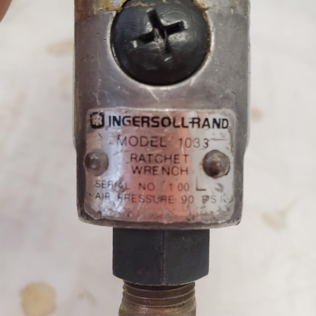Ingersoll Rand Model 1033 Ratchet Wrench Serial No 1 AM109