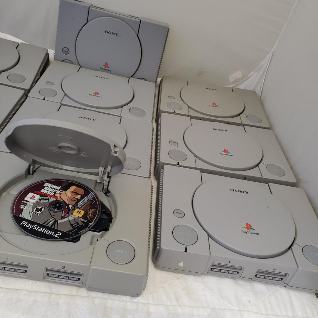 Lot of 10 Sony Play Station 1 Consoles For Parts #2