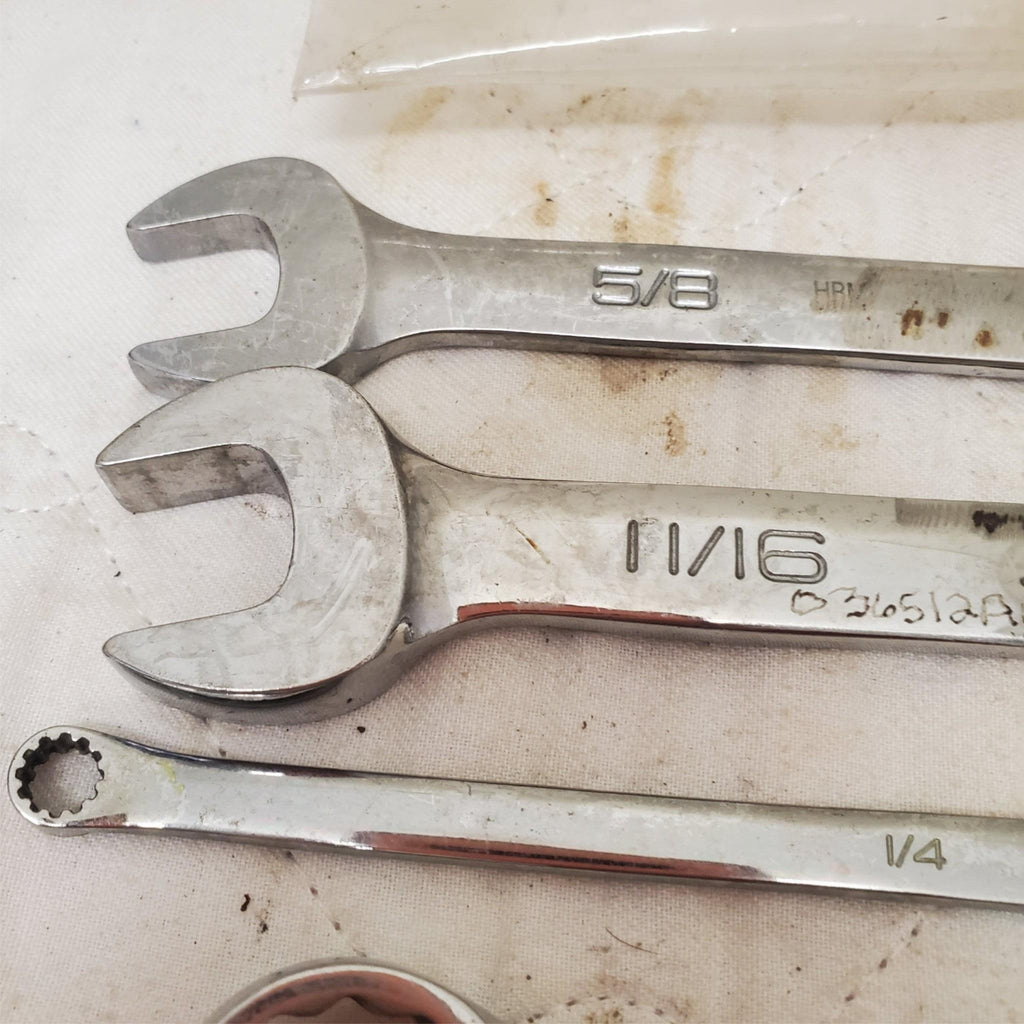 Lot of 5 Snap-On Assorted Wrench Set LOT-850