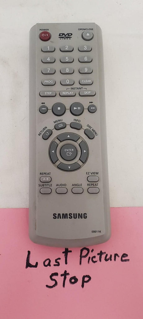 Samsung 00011K DVD Remote Control