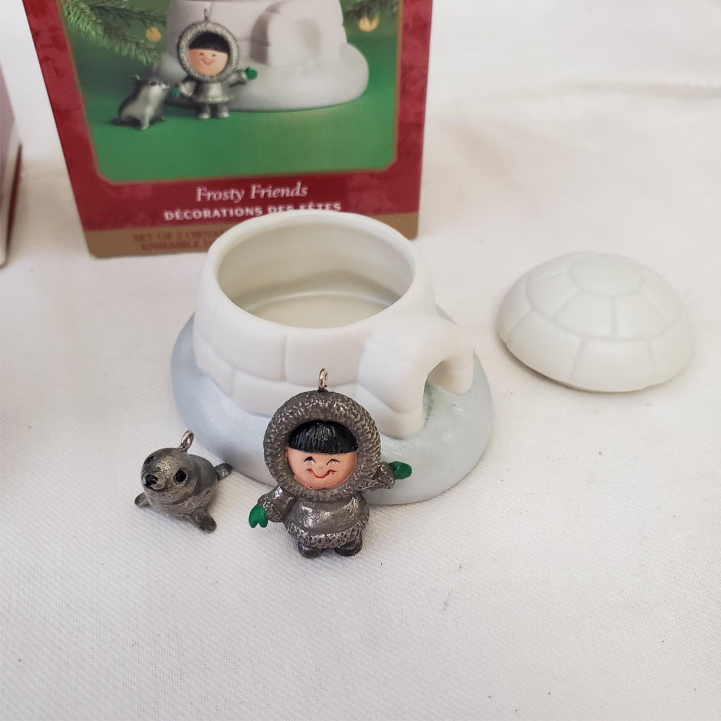 Set of 2 Hallmark Keepsake Ornament Frosty Friends #2