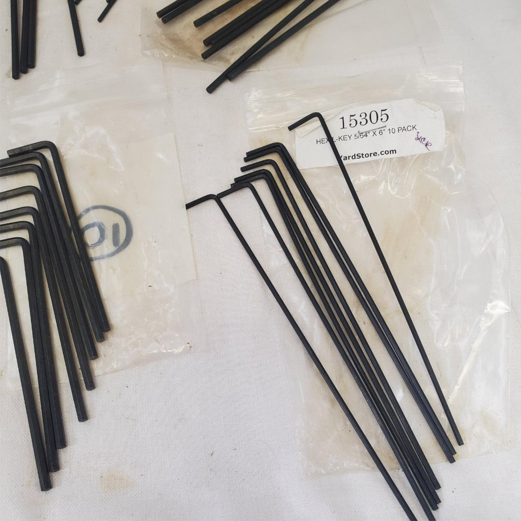Lot of Assorted Various Size Hex Key Set LOT-602