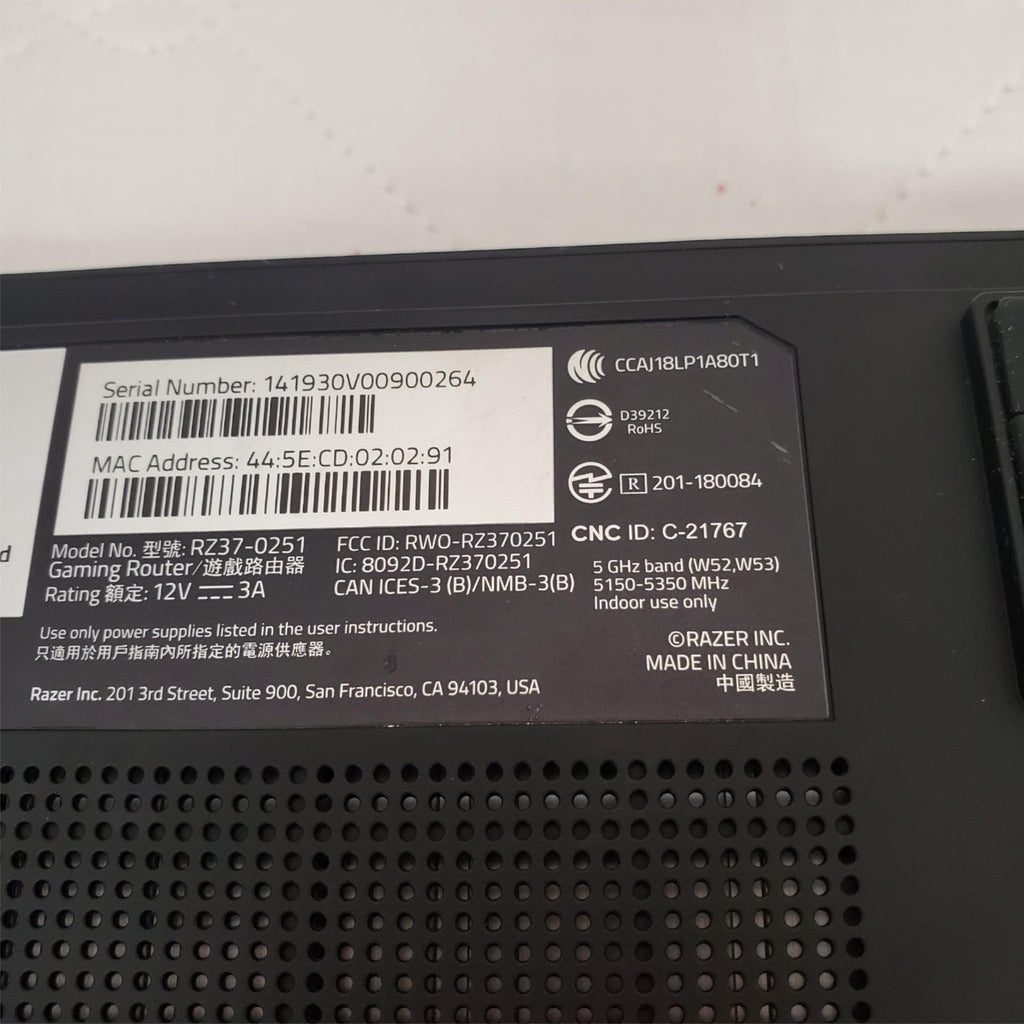 Razer Sila RZ37-0251 Gaming Grade WiFi Router