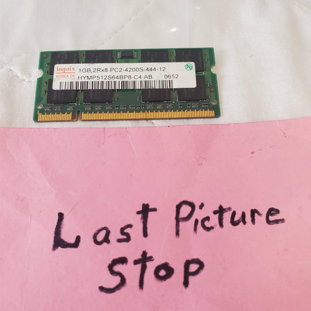 Hynix HYMP512S64BP8-C4 PC2-4200S-444-12 DDR2 1GB 2RX8 Laptop Memory