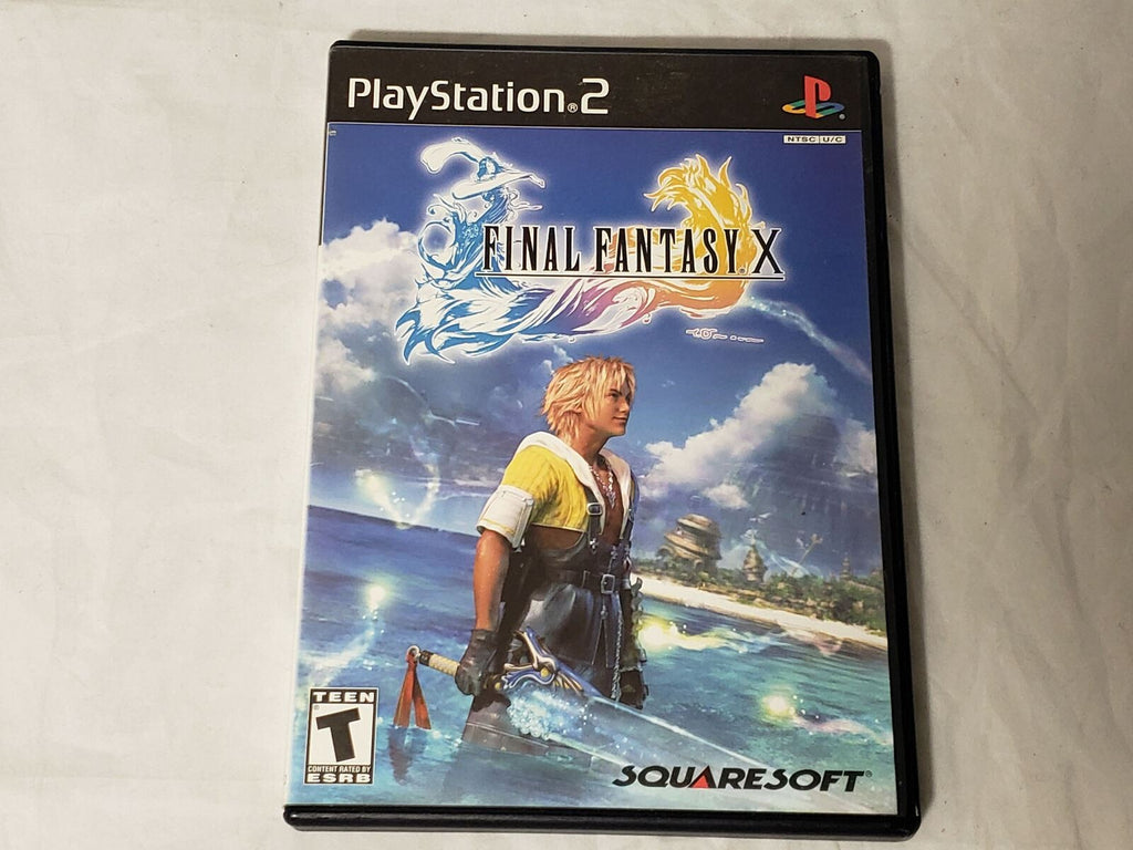 Final Fantasy X Sony PlayStation 2 2001 Role Playing Video Game Squaresoft DVD