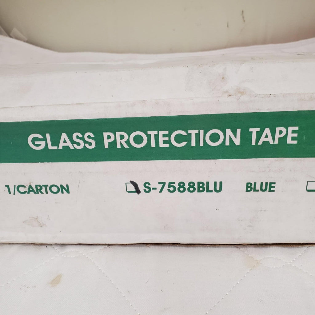 Uline 24" x 200' Blue Glass Protection Tape LOT-978