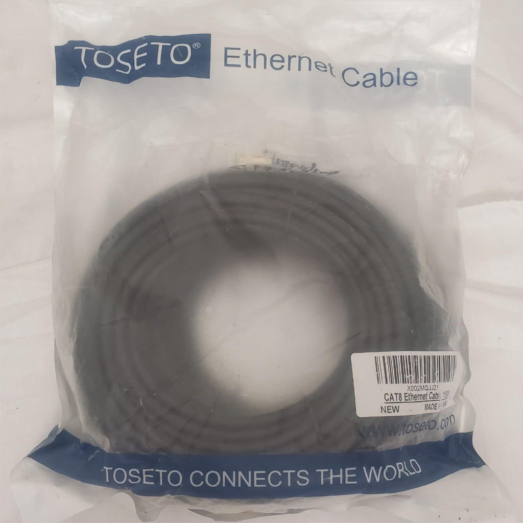 Toseto CAT8 100ft Ethernet Cable 