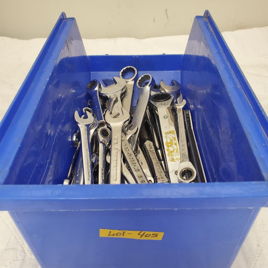 Lot of 49 Assorted Gearwrench Head Spanner, Ratcheting Wrench Set LOT-405