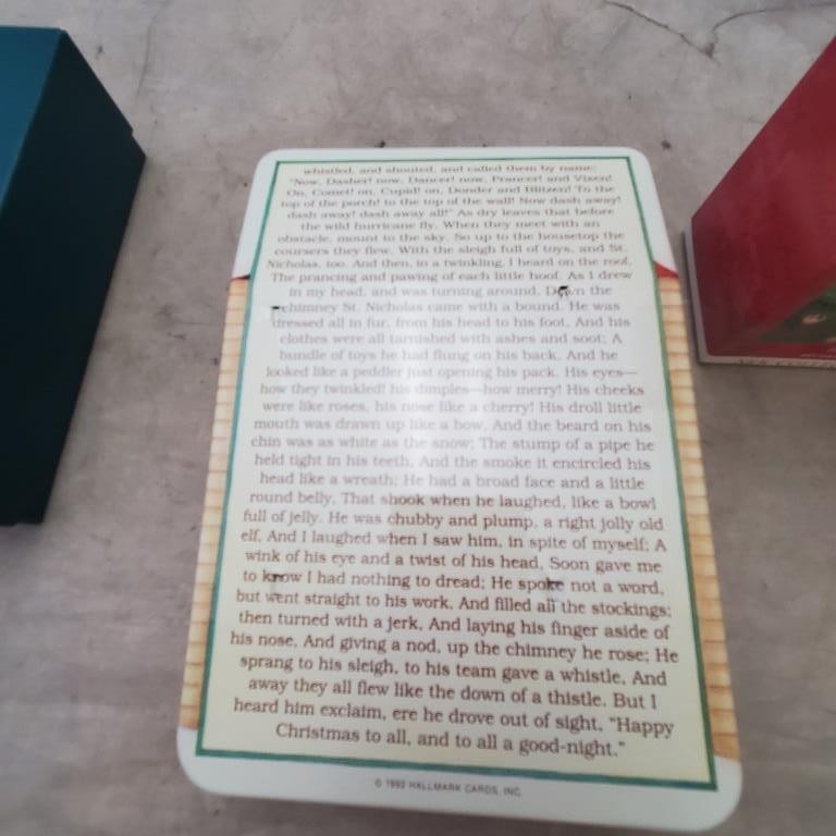 Hallmark Keepsake Collector Series Toymaker Santa & More Christmas Ornament