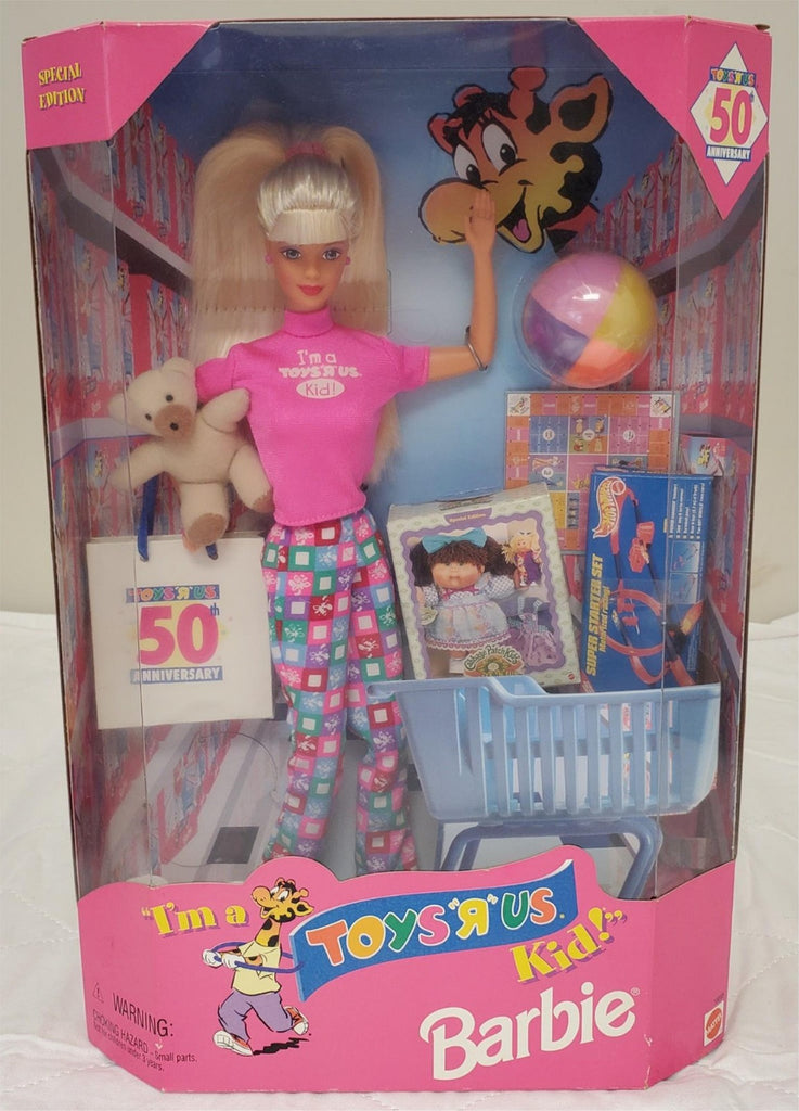 1997 I’m a Toys R Us Kid Barbie Doll 50th Anniversary Mattel #18895