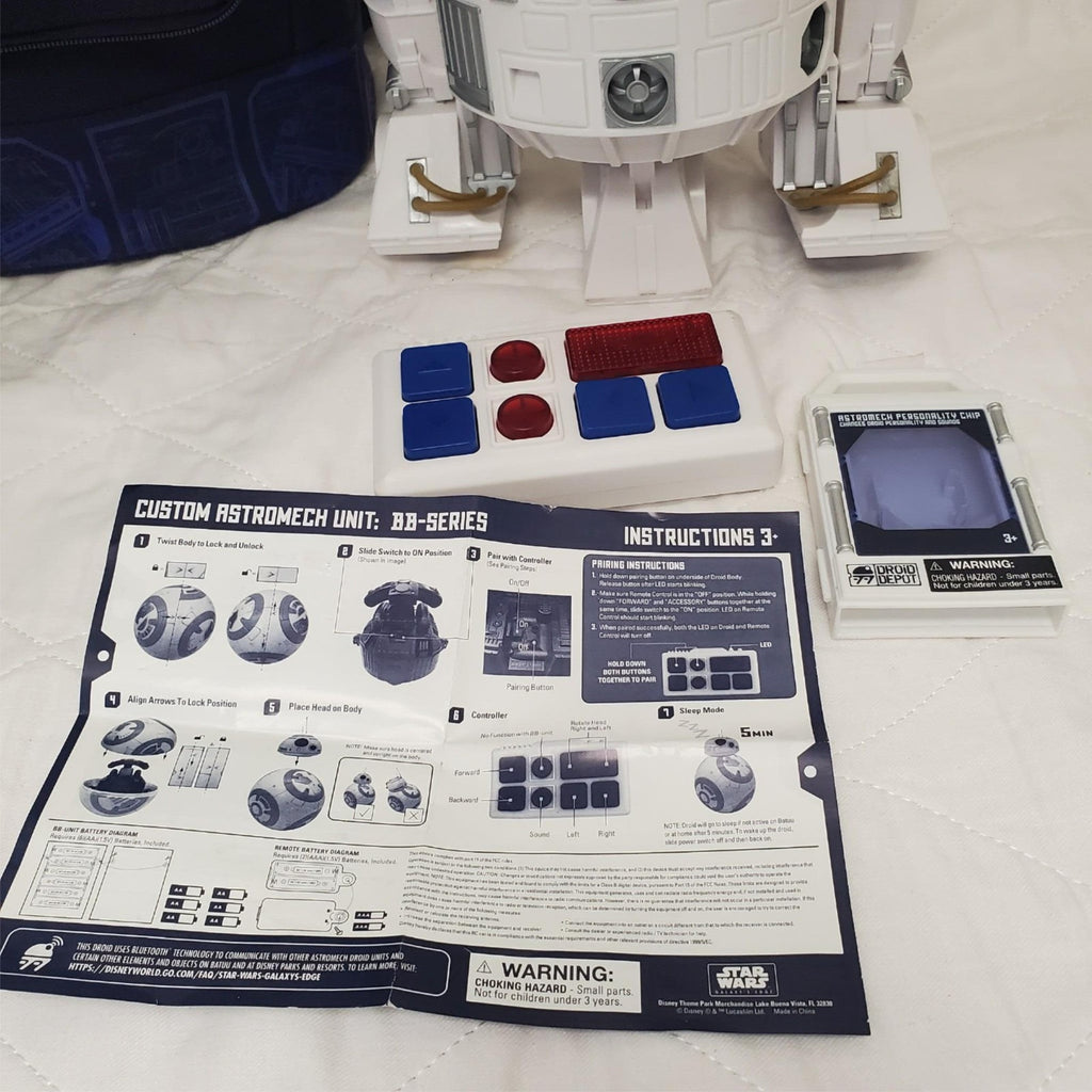 Disney Parks R2-D2 Interactive Remote Control Droid Galaxy's Edge Star Wars