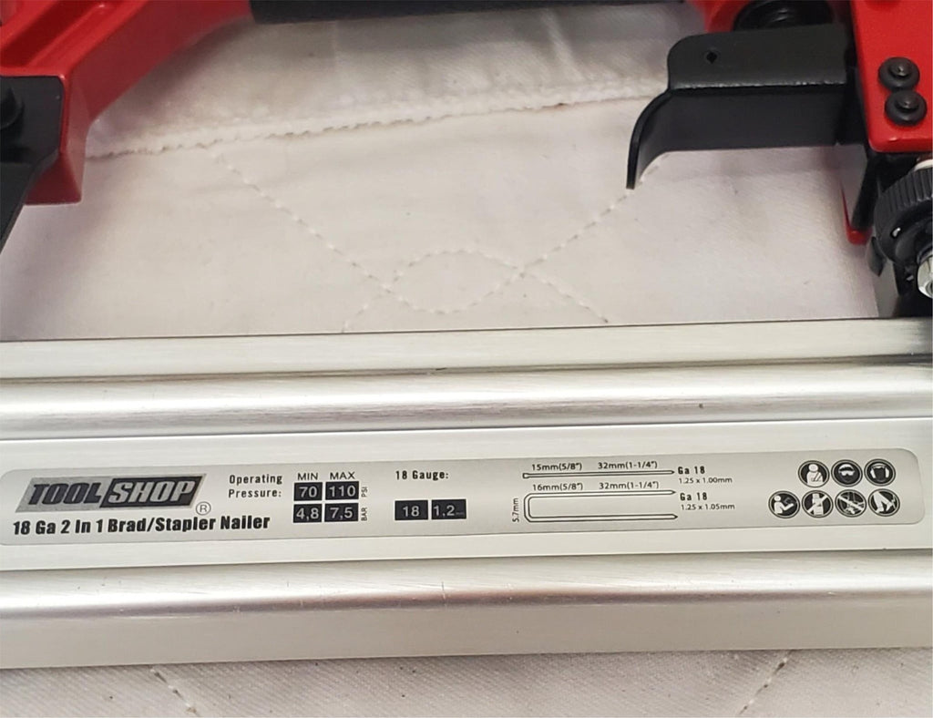 ToolShop 18 GA 2-In-1 SF3232 Brad Stapler & Nailer