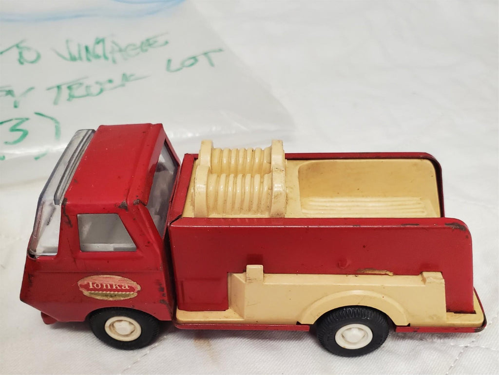 Lot of 3 Vintage Tonka & Others Brand Metal Toy Truck