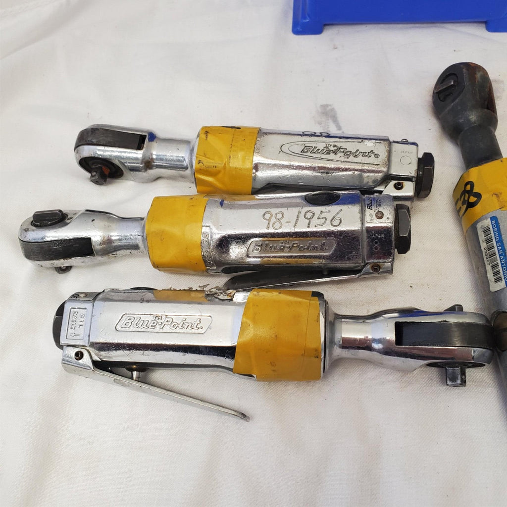 Lot of 3 Assoretd Heavy Duty Pneumatic Air Ratchet Wrench  LOT-158
