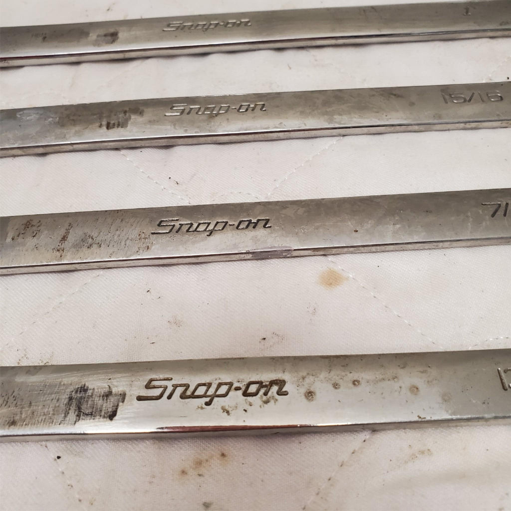 Lot of 5 Snap-On Combination Box Wrenches Set LOT-829