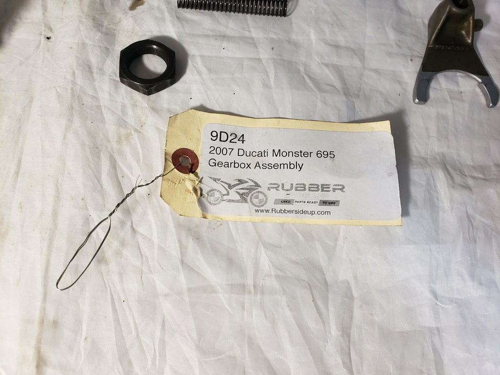 2007 Ducati Monster 695 Transmission Gearbox Assembly
