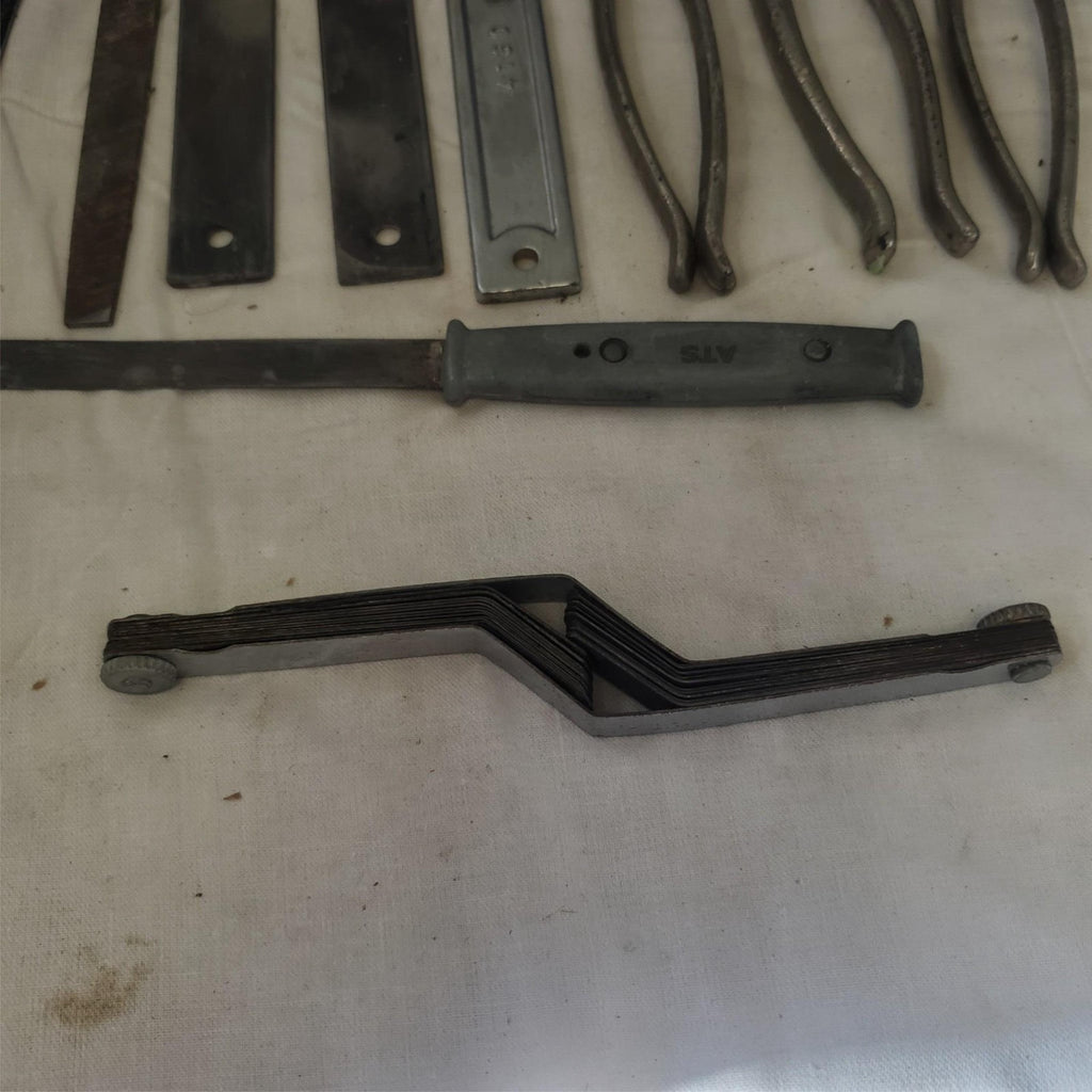 Lot of Wedgelock Pliers Measurment Tools Aviation Tool Sheet