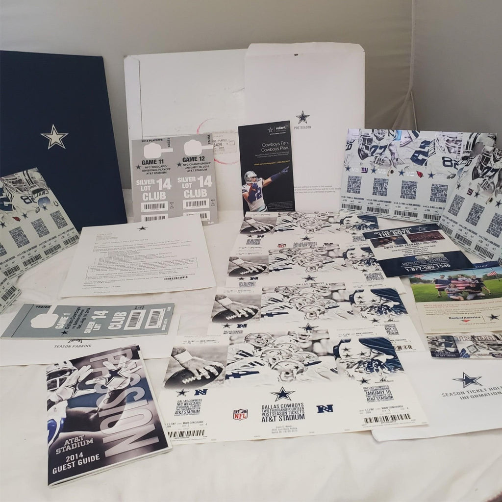 Dallas Cowboys 2014 Season Tickets Collection