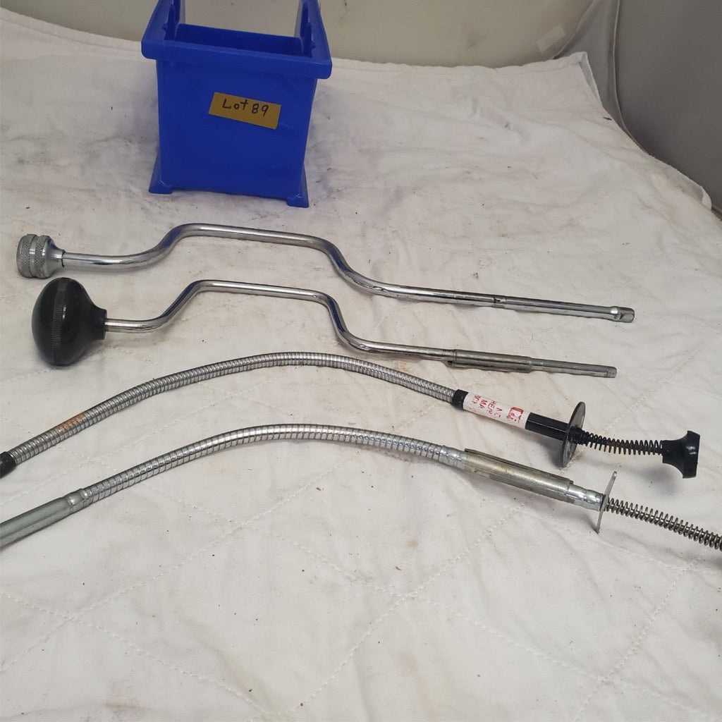 Lot of 4 Automotive Throttle and Choke Control Cables LOT-89