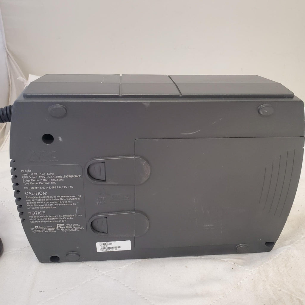 APC Back Up UPS ES 650 120V BE650R Surge Protected #12 (NO BATTERY INCLUDED)