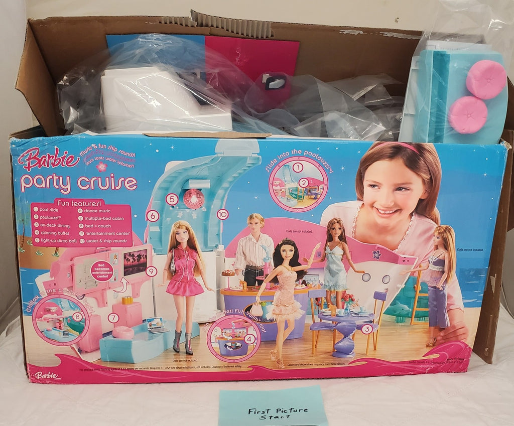 Mattel S.S. BARBIE Party Cruise Ship 2010 With Accessories Playset