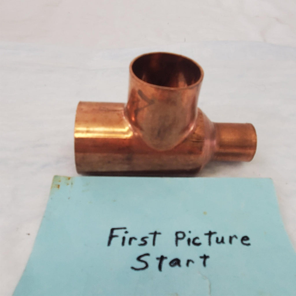 C2 Wrot Copper Pressure Reducing Tee