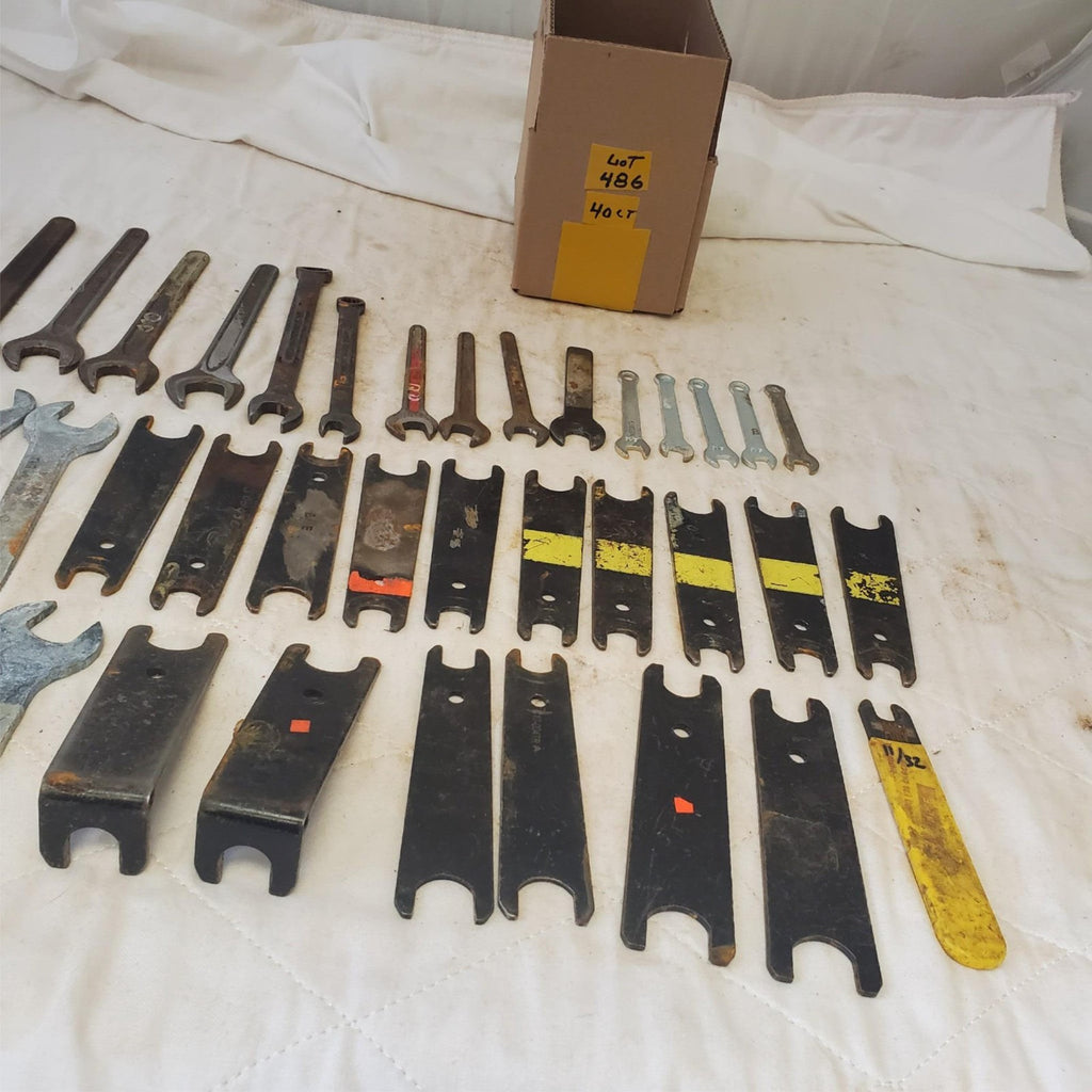 Lot of 40 Assorted Open End Service Wrench & other Wrench Tool LOT 486