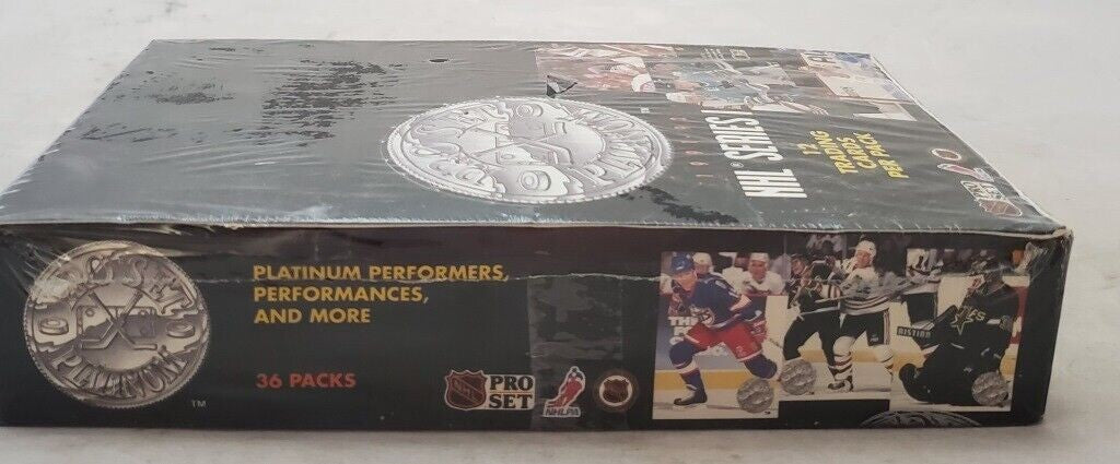 1991-92 Pro Set Platinum Series 1 Hockey Hobby Box Factory Sealed 36 Packs