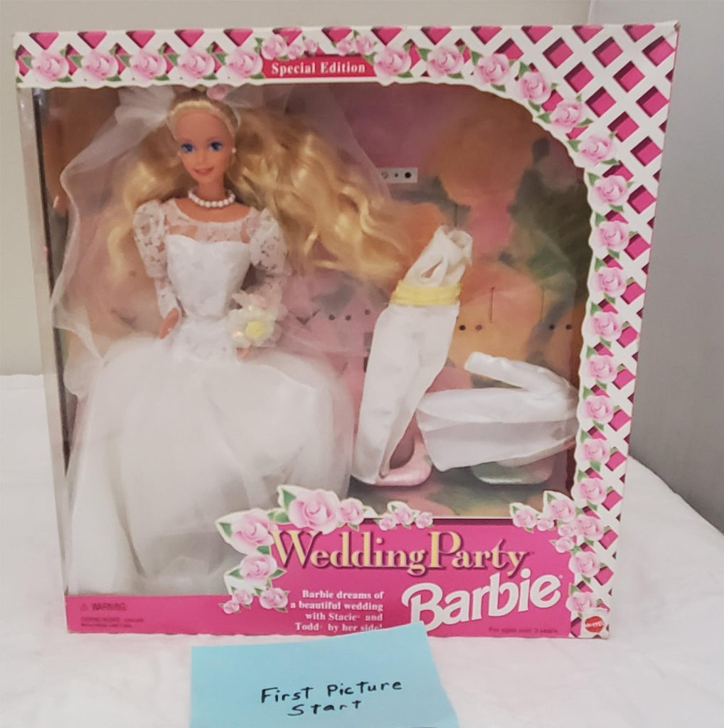 1994 Special Edition Wedding Party Barbie Doll Deluxe Set
