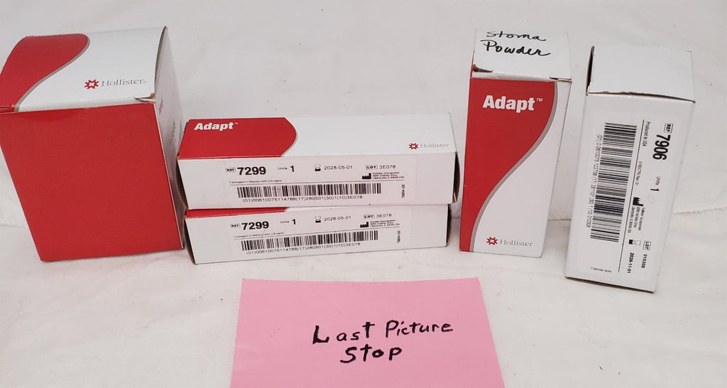 Lot of Adapt Hollister 7906 7299 8805 Cera Ring Ostomy Belt Stoma Power