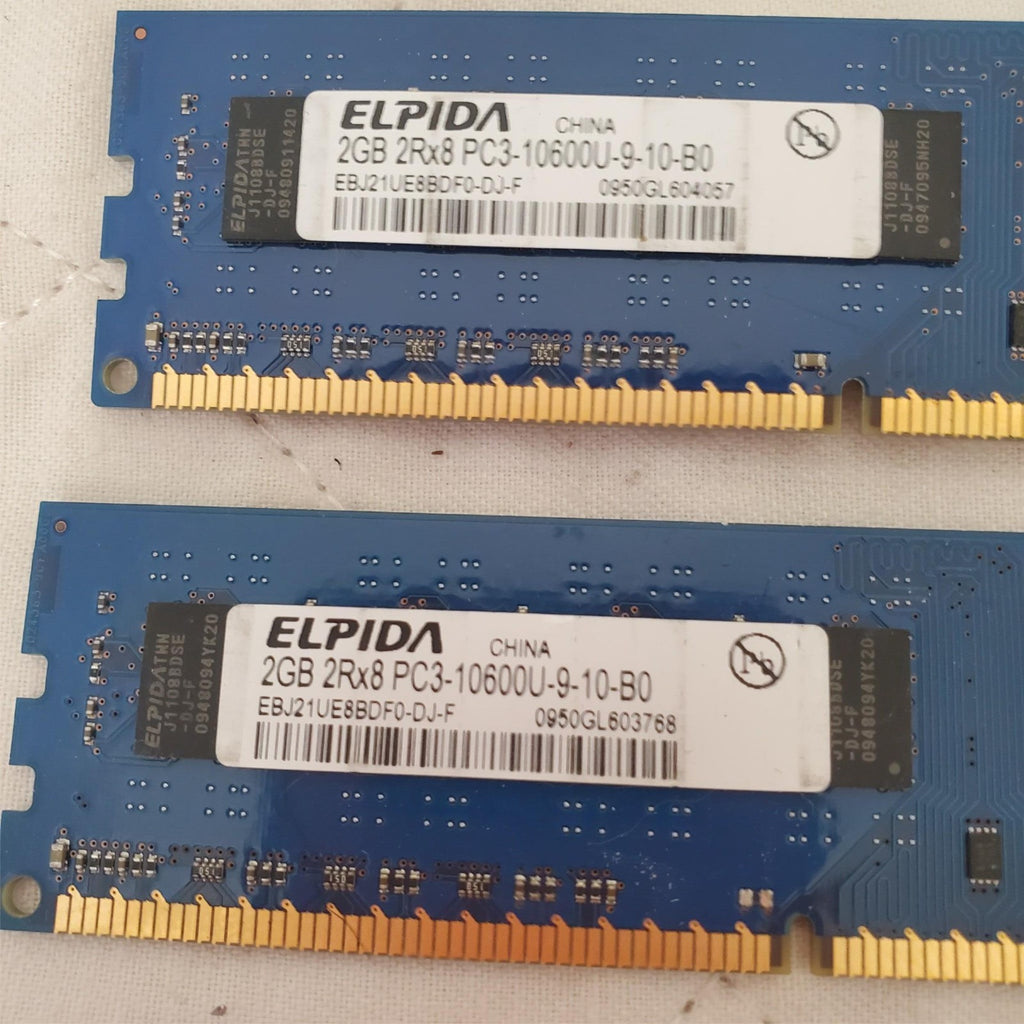 Lot of Computer RAM Sticks AVR Raven Elpida PC3-10600U