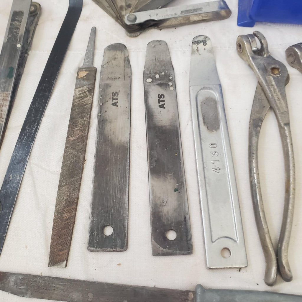 Lot of Wedgelock Pliers Measurment Tools Aviation Tool Sheet