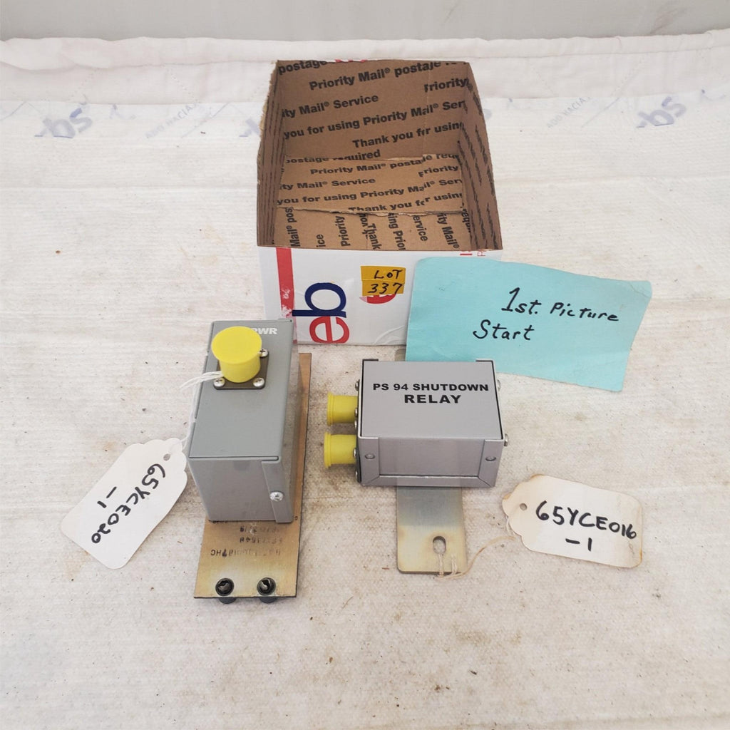 PS 94 Shutdown Relay LOT 337