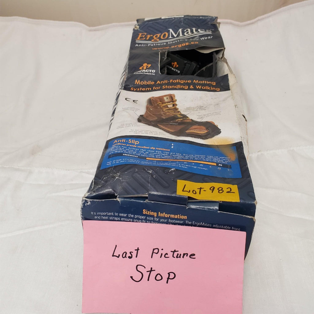 Impacto ErgoMates Adjustable Anti Fatigue Overshoes Mobile Matting LOT-982