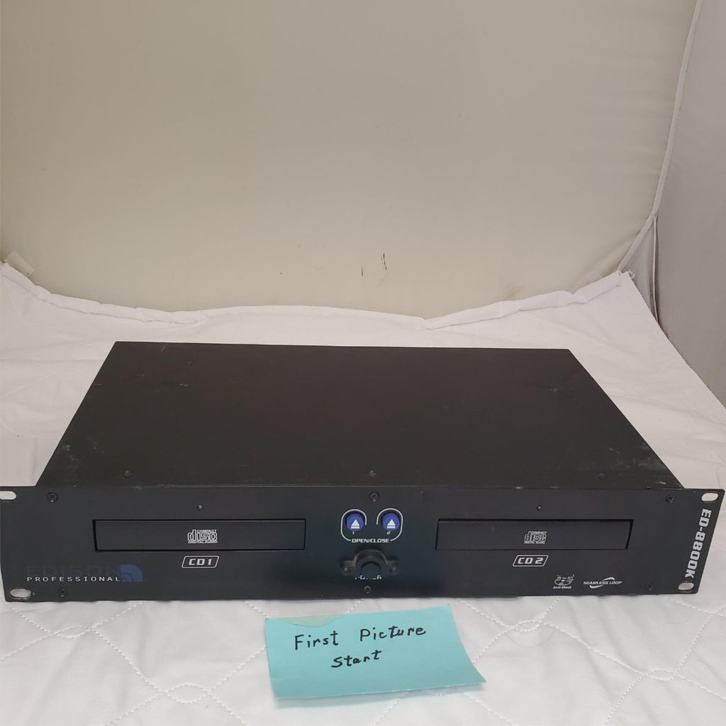 Edison Professional ED 8800K Dual CD Player