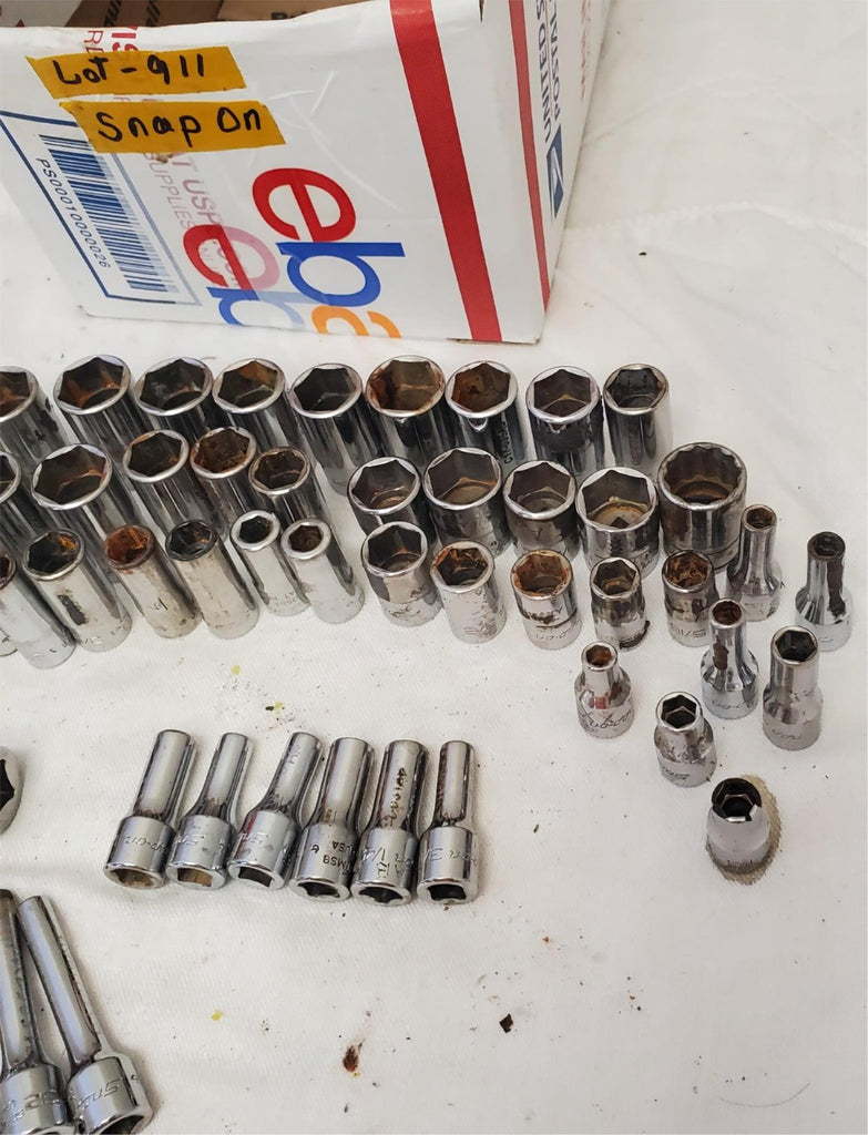 Lot of 64 pc Assorted  Snao on Sockets, Chrome LOT-911