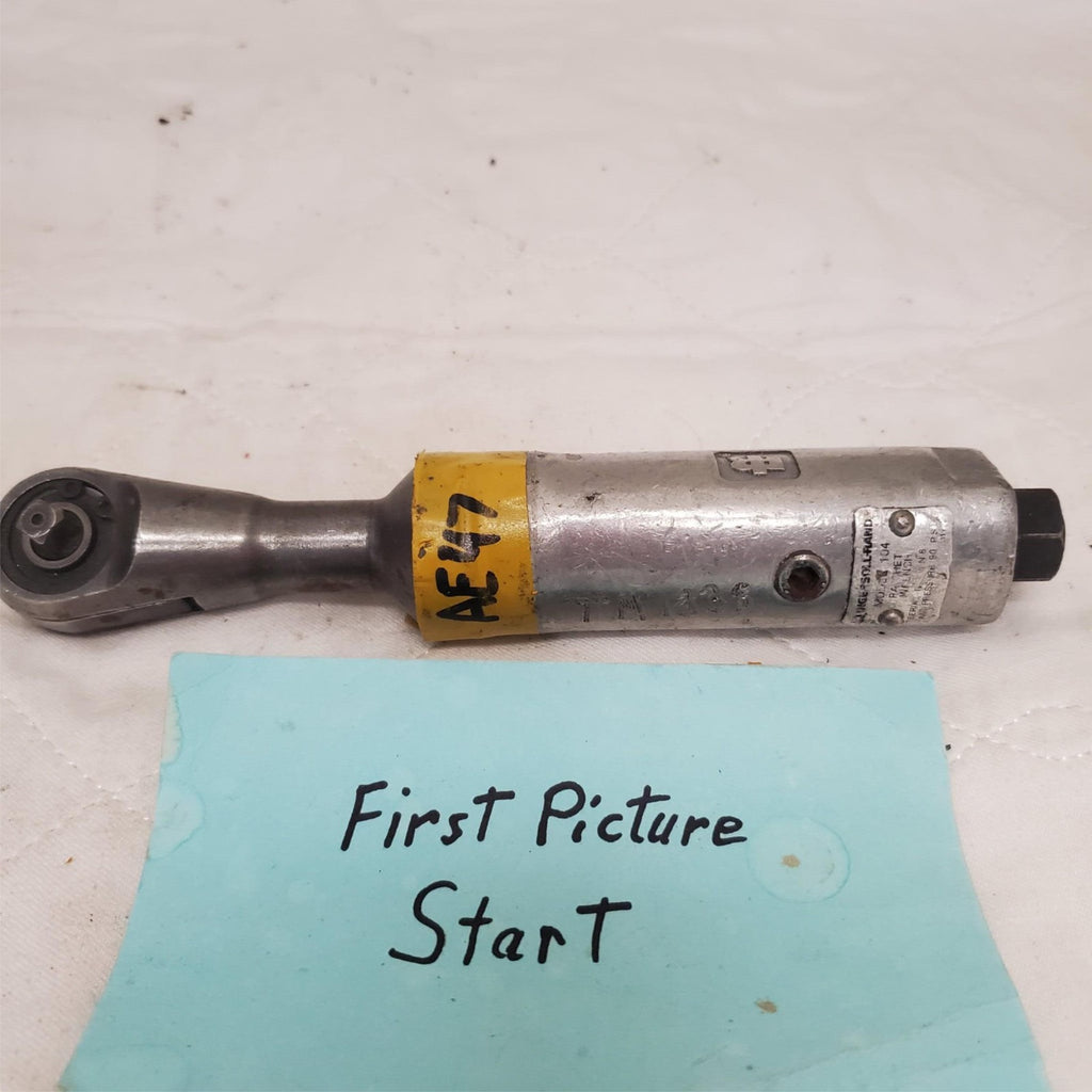 Ingersoll Rand Heavy Duty Ratchet Wrench Air Tool Model 104 AE47
