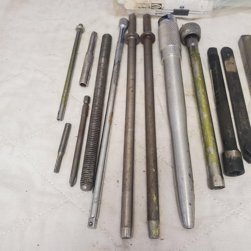 Mixed Lot of Assorted Machinist Tools Drill Bits Reamers Taps LOT-114