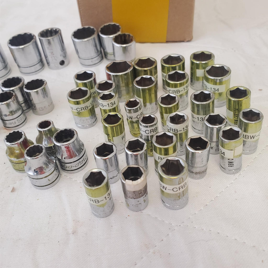Lot of Snap-On Assorted Various Drive Sockets LOT 496